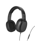 Слушалки с микрофон HAMA Fun II, On-Ear, 3.5 мм жак, Черни - 221784