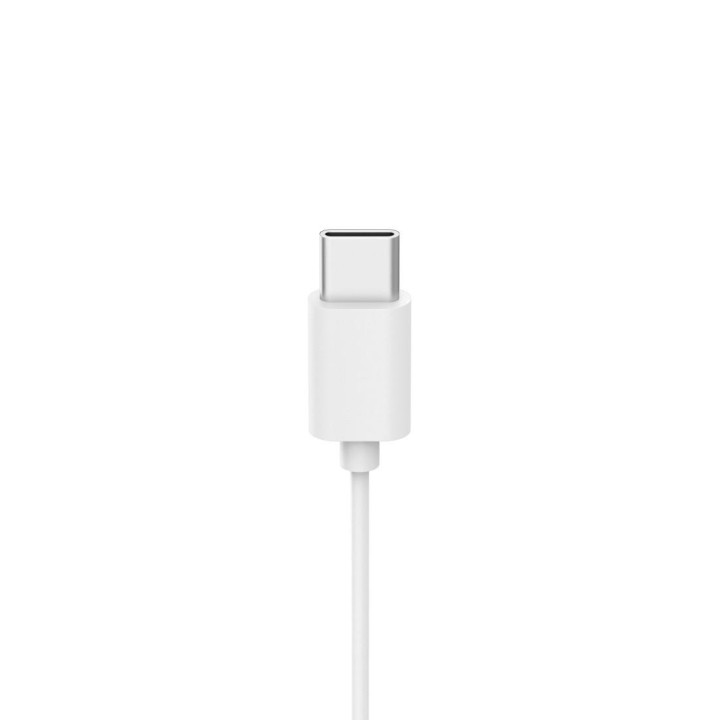Слушалки с микрофон HAMA Fun C, USB-C, водач за кабел от едната страна, бели - 221815
