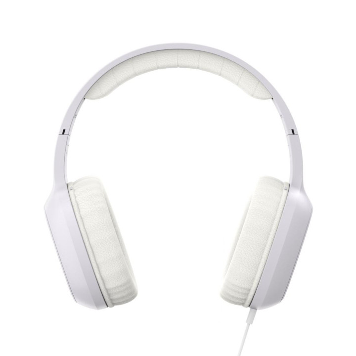 Слушалки с микрофон HAMA Fun C, USB-C, водач за кабел от едната страна, бели - 221815