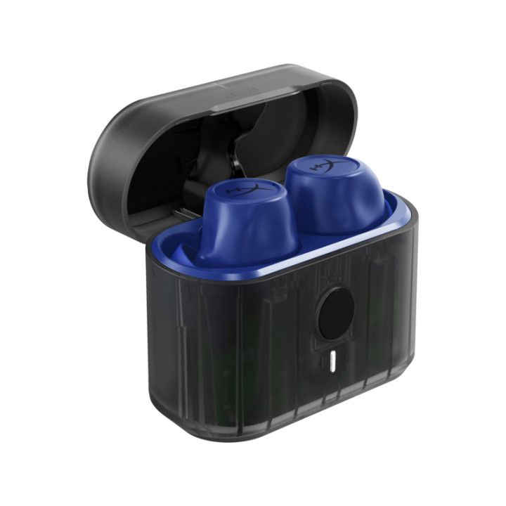 Bluetooth слушалки тапи с микрофон HyperX Cirro Buds Pro - Сини - 727A6AA