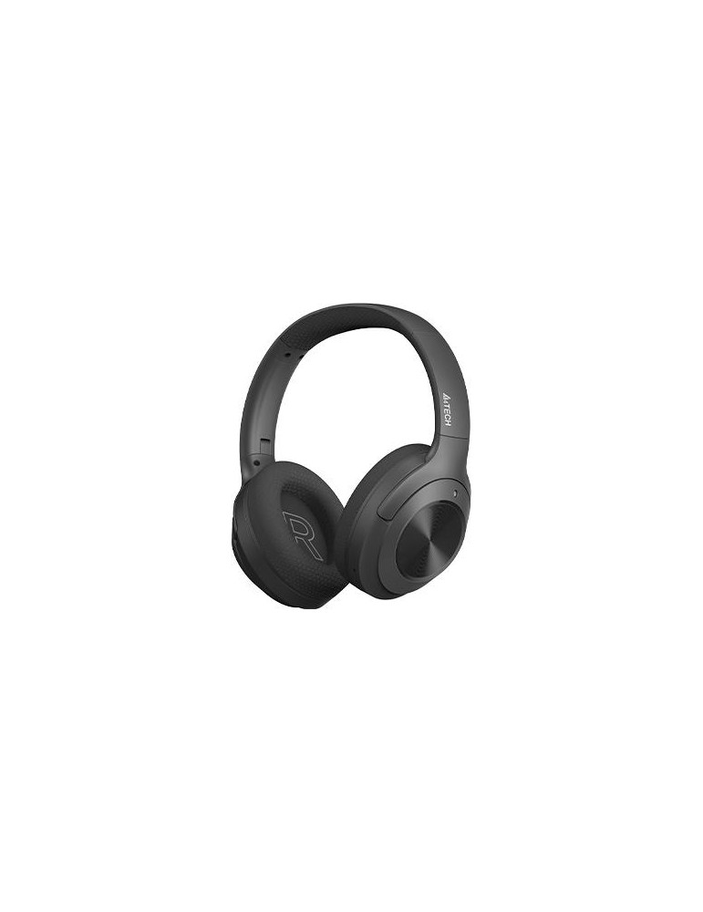 Bluetooth слушалки с микрофон А4tech BH220, Bluetooth v.5.3, Черни - A4-HEAD-BH220-BL