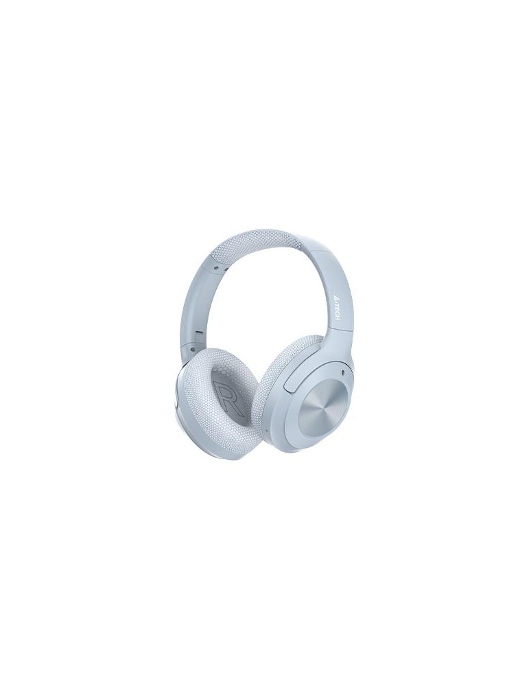 Bluetooth слушалки с микрофон А4tech BH220, Bluetooth v.5.3, Сини - A4-HEAD-BH220-BLUE