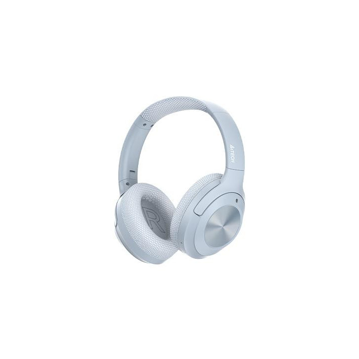Bluetooth слушалки с микрофон А4tech BH220, Bluetooth v.5.3, Сини - A4-HEAD-BH220-BLUE