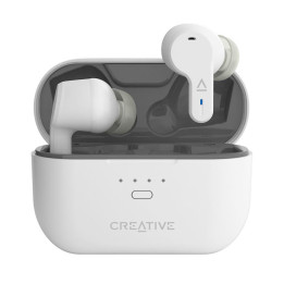 Bluetooth слушалки тапи Creative Zen Air Pro - Бели, ANC - 51EF1090AA000