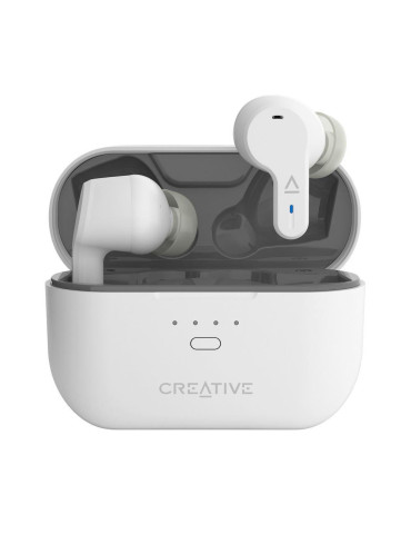 Bluetooth слушалки тапи Creative Zen Air Pro - Бели, ANC - 51EF1090AA000