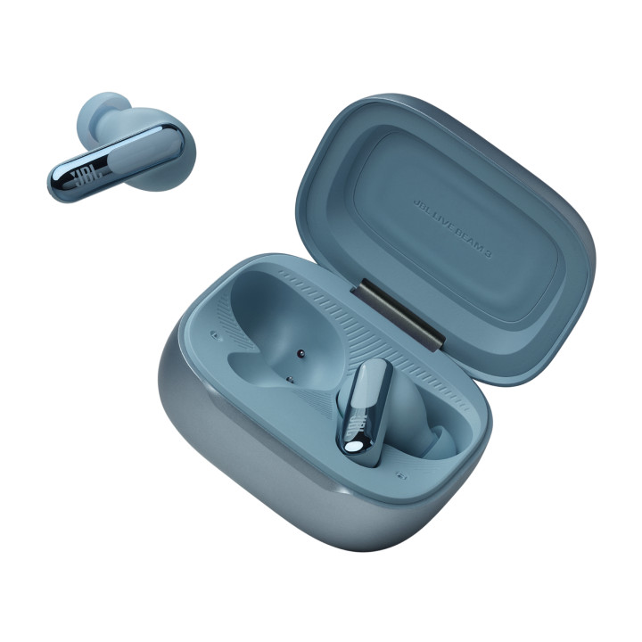 Bluetooth слушалки тапи JBL Live Beam 3 - Син - 46007484