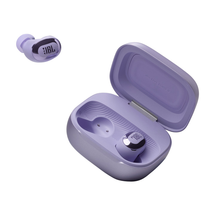 Bluetooth слушалки тапи JBL Live Buds 3 - Лилав - 46007410