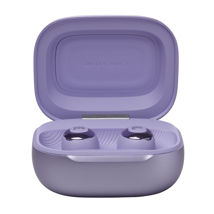 Bluetooth слушалки тапи JBL Live Buds 3 - Лилав - 46007410