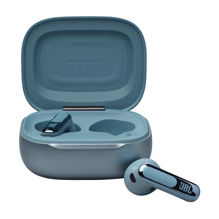 Bluetooth слушалки тапи JBL Live Flex 3 - Син - 46007488