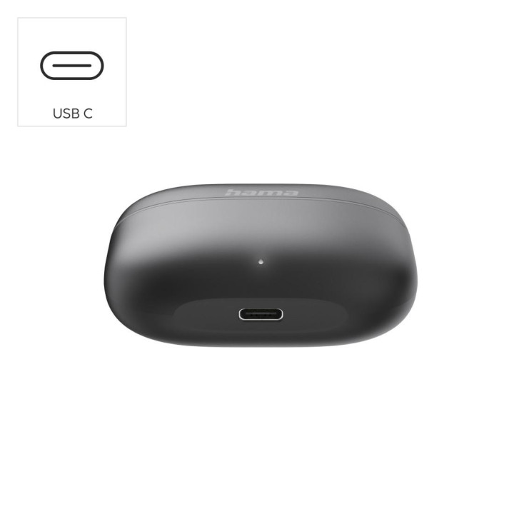 Bluetooth слушалки HAMA Freedom Buddy II, True Wireless, Черен - 221758