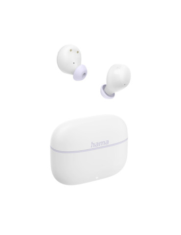 Bluetooth слушалки HAMA Freedom Buddy II, True Wireless, Бял - 221759