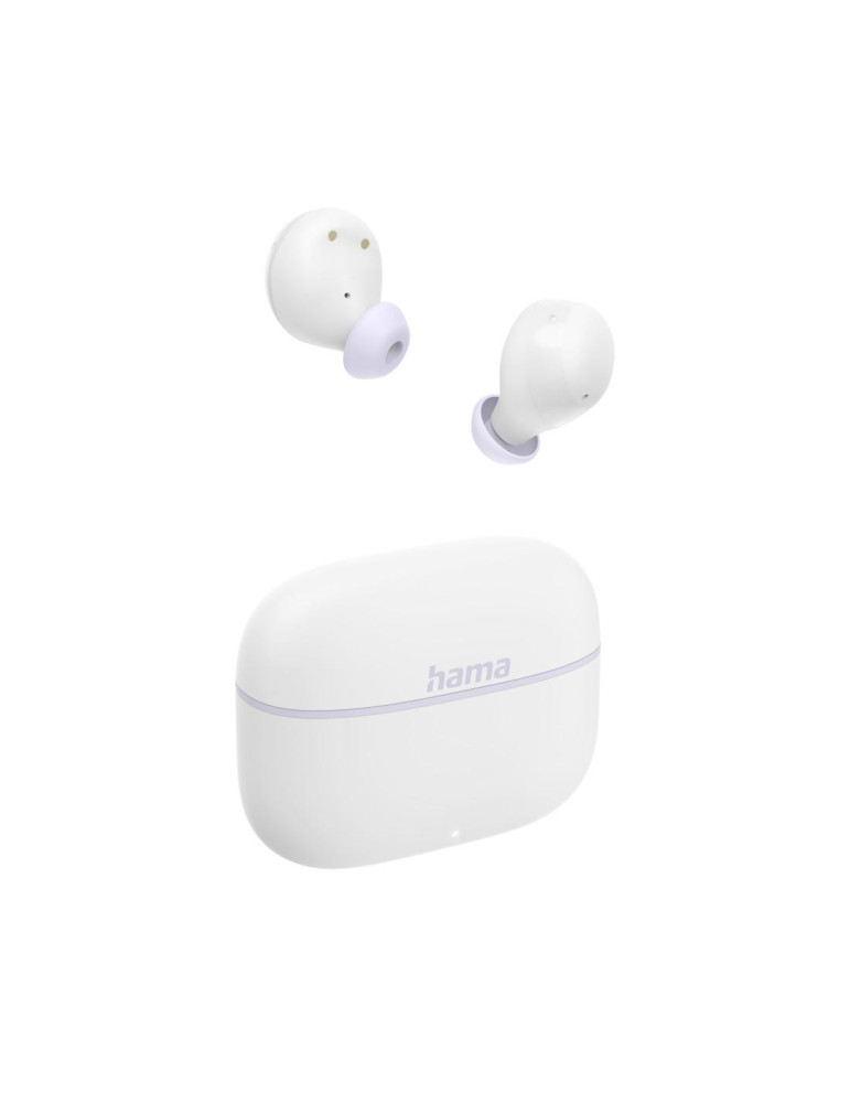 Bluetooth слушалки HAMA Freedom Buddy II, True Wireless, Бял - 221759