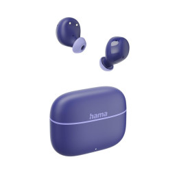Bluetooth слушалки HAMA Freedom Buddy II, True Wireless, Лилав - 221760