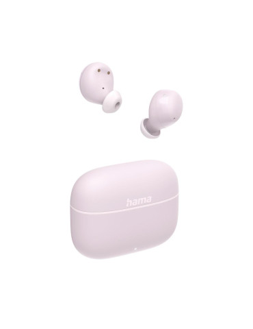 Bluetooth слушалки HAMA Freedom Buddy II, True Wireless, Розов - 221761