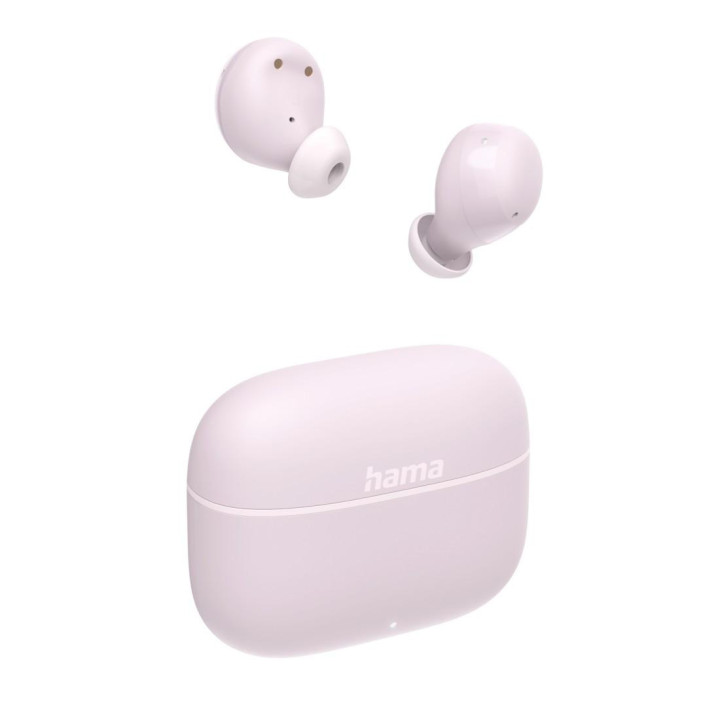 Bluetooth слушалки HAMA Freedom Buddy II, True Wireless, Розов - 221761