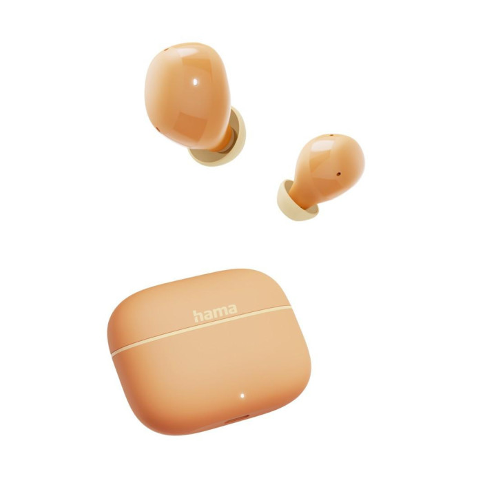 Bluetooth слушалки HAMA Freedom Buddy II, True Wireless, Оранжев - 221763