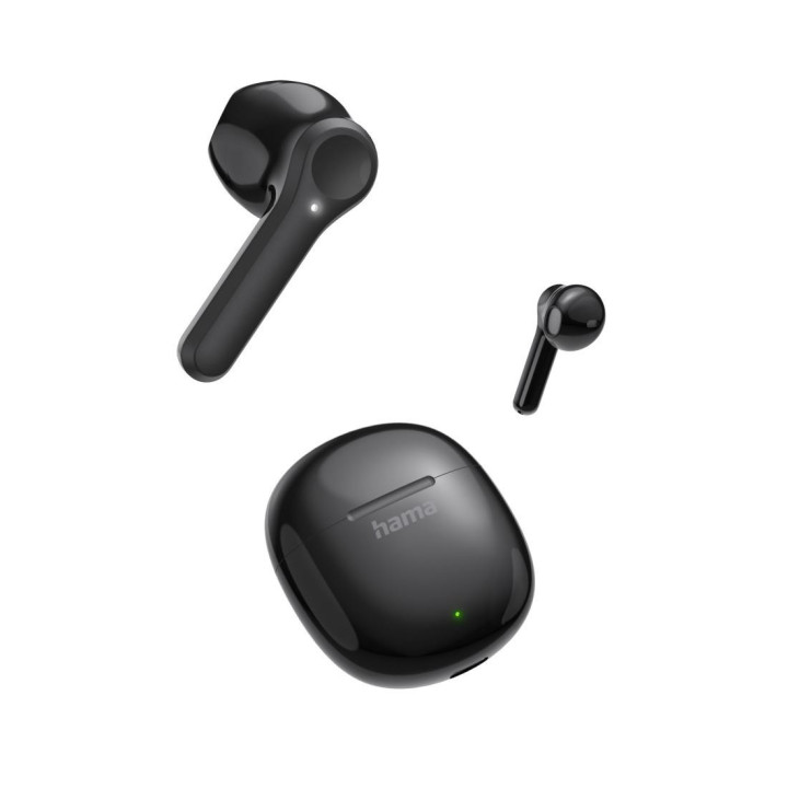 Bluetooth слушалки HAMA Action One, TWS, Earbuds, черно - 221773