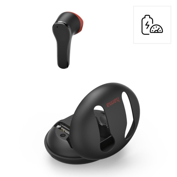 Bluetooth слушалки HAMA Hama Spirit Unchained, ENC, FC, черно - 184174
