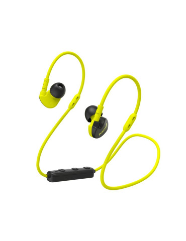 Bluetooth слушалки HAMA, спортни, Freedom Athletics III, с микрофон, жълто и черно - 221776