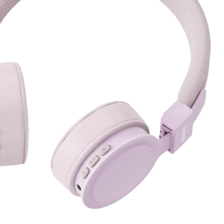 Bluetooth слушалки с микрофон HAMA Freedom Lit III Bluetooth, On-Ear, розови - 221768