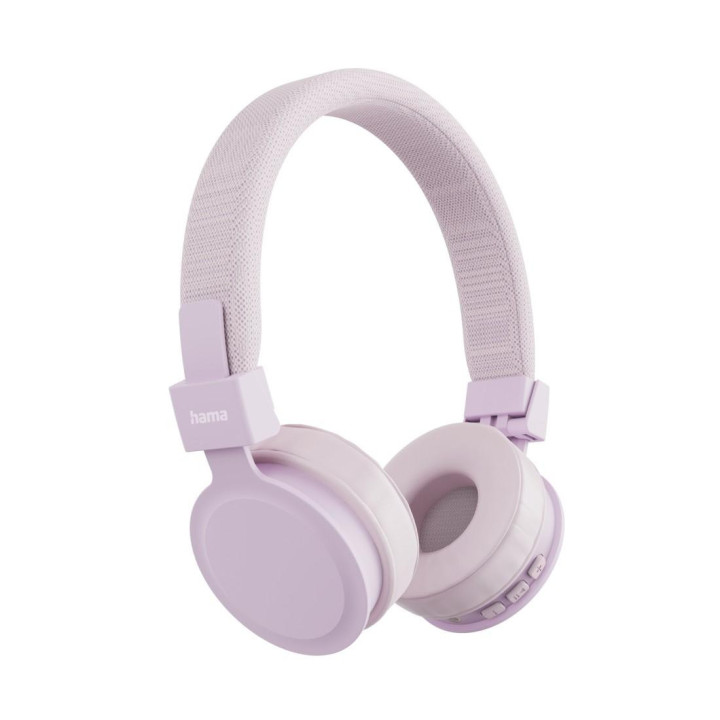 Bluetooth слушалки с микрофон HAMA Freedom Lit III Bluetooth, On-Ear, розови - 221768