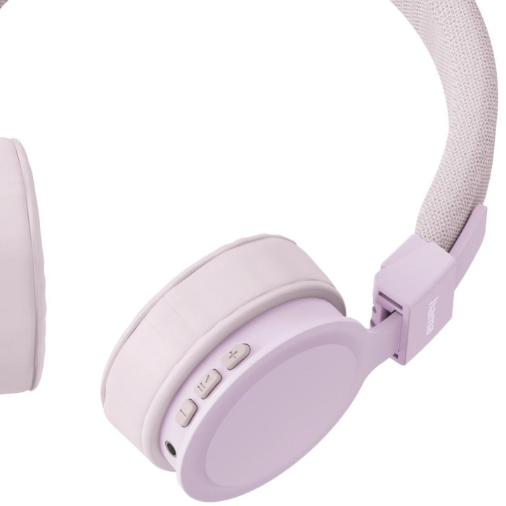 Bluetooth слушалки с микрофон HAMA Freedom Lit III Bluetooth, On-Ear, розови - 221768