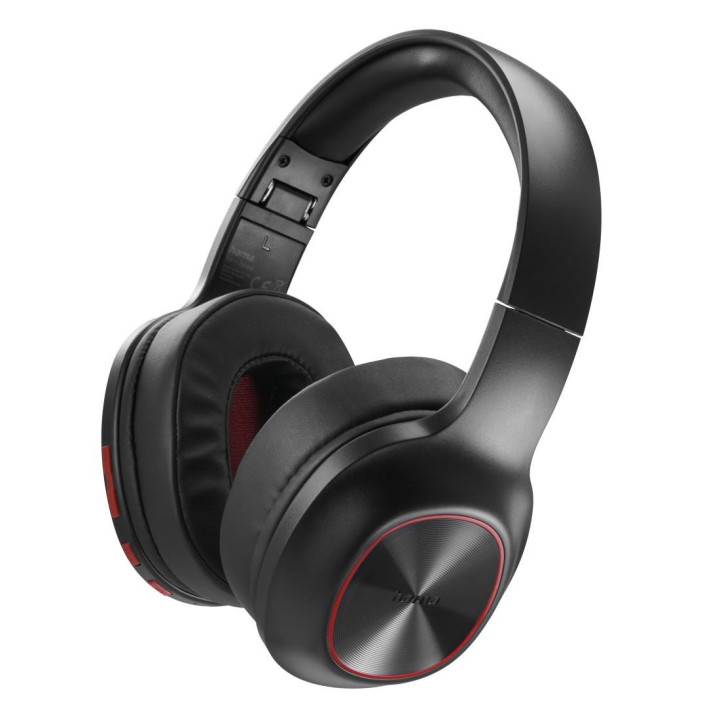 Bluetooth слушалки HAMA Spirit Calypso III, Over-Ear, Bass Boost, Foldable, черен - 221779