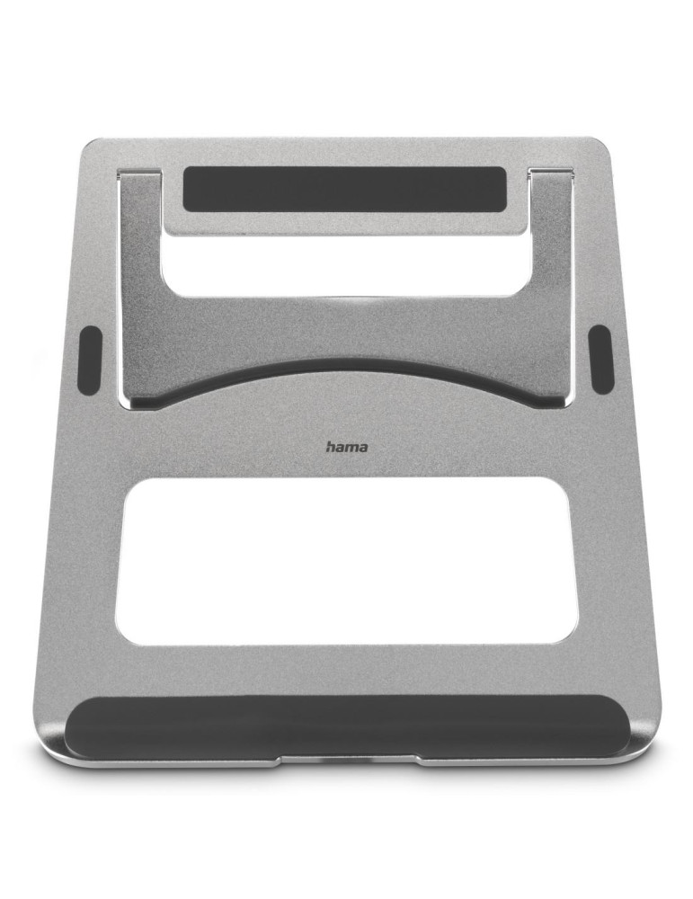 Aluminium стойка за лаптоп HAMA, сгъваема, до 40 см (15, 6), сребриста - 126811