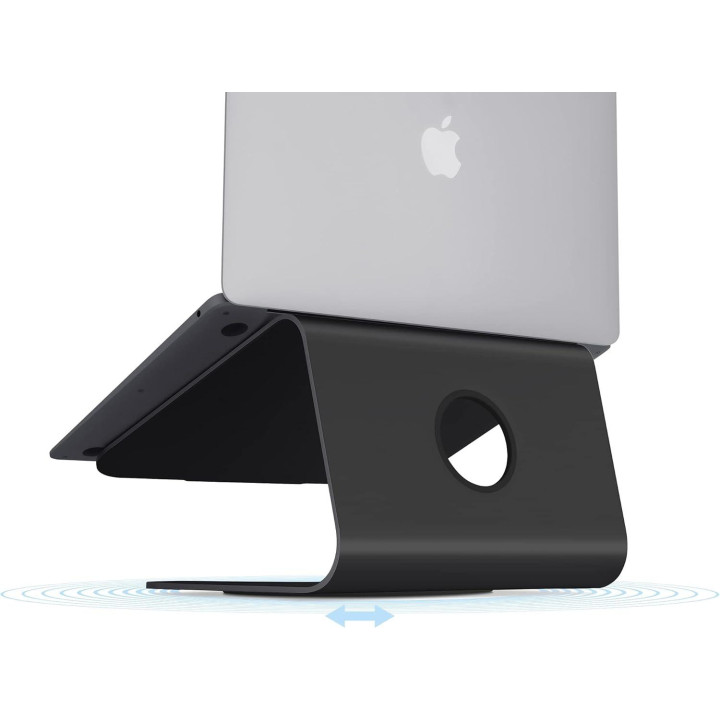 Поставка за лаптоп Rain Design mStand360 with Swivel Base - Black - 10076