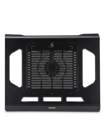 Охлаждаща поставка за лаптоп HAMA Black Edition с вентилатор, USB - 126809