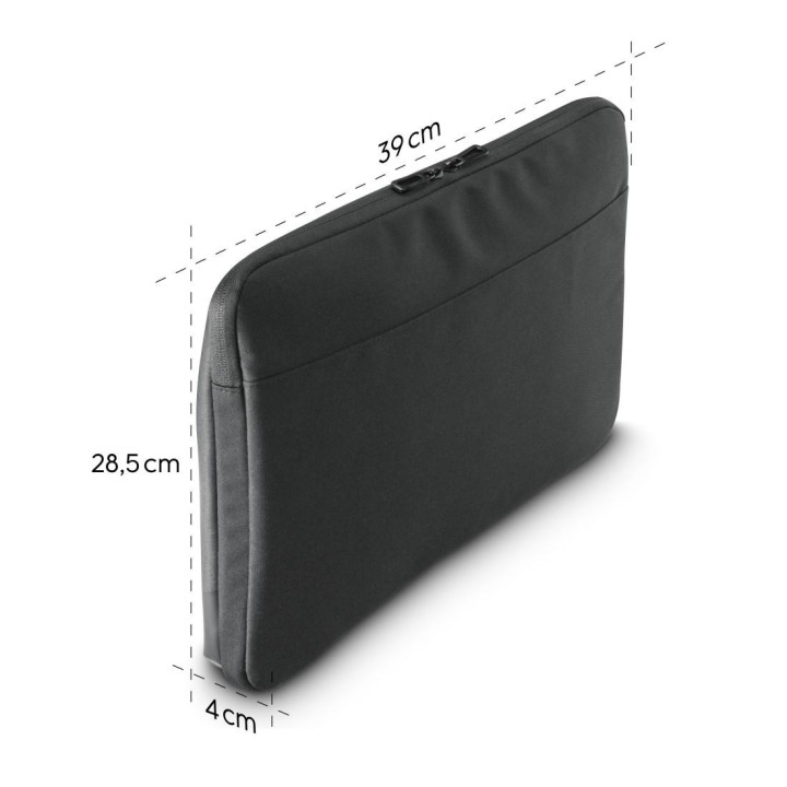 Калъф за лаптоп HAMA Extreme Protect, 40 - 41 cm (15.6- 16.2), черен - 227056