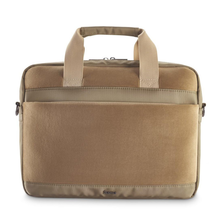 Чанта за лаптоп HAMA Velvet от 34 - 36 см (13.3 - 14.1), кафява - 217258
