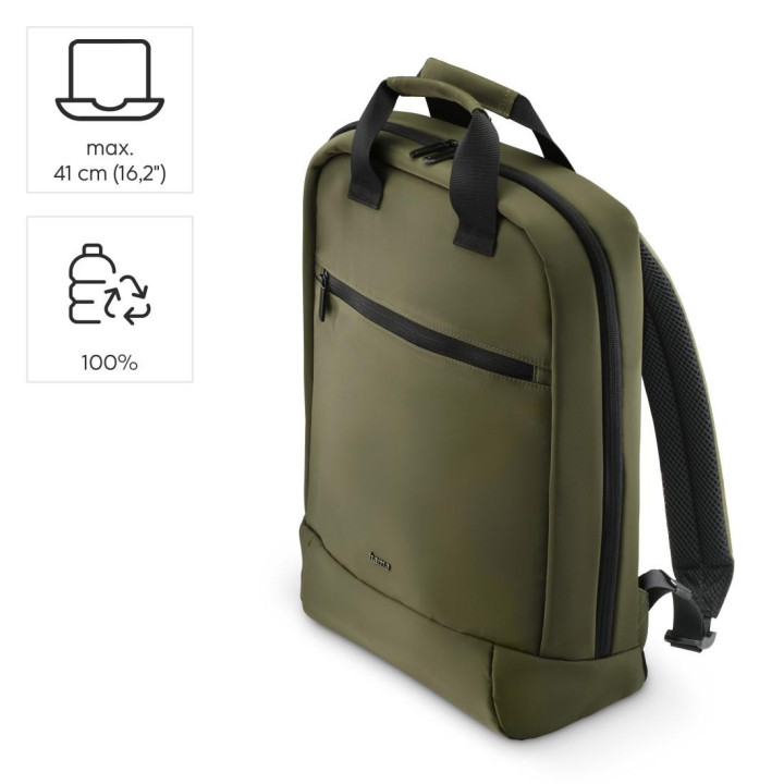 Раница за лаптоп HAMA Ultra Lightweight, до 41 см (16, 2), зелена - 222054