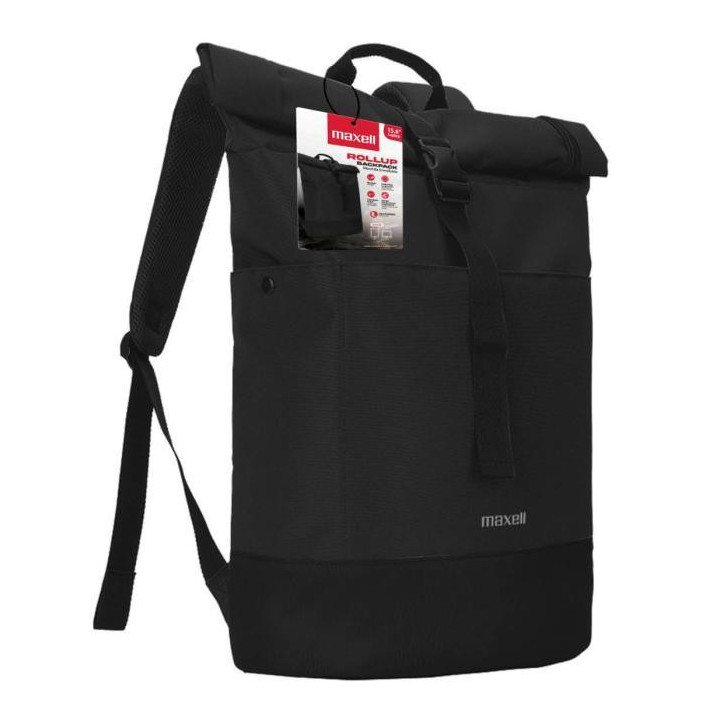 Раница за лаптоп MAXELL BX350 ROLLUP Backpack 16 черна MAXELL - ML-BAG-BX350