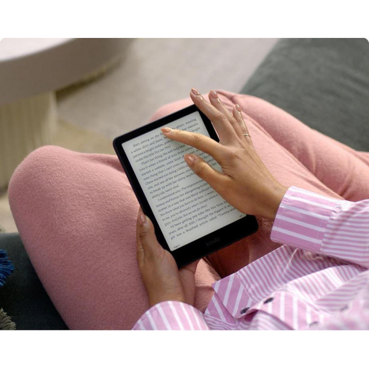 Четец Amazon Kindle Paperwhite Signature Edition 7, 32GB, 2024, 12 генерация, IPX8, metalilic rasberry - KINDLE-EBOOK-PW-2024-32R