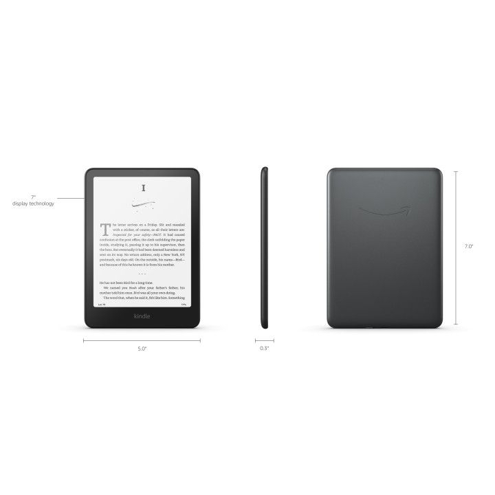Четец Amazon Kindle Paperwhite Signature Edition 7, 32GB, 2024, 12 генерация, IPX8, metalilic rasberry - KINDLE-EBOOK-PW-2024-32R