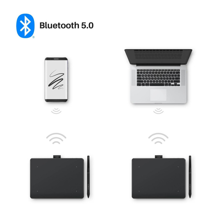 Графичен таблет HUION Inspiroy Frego S L310, Bluetooth