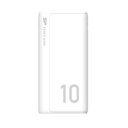 Външна батерия Silicon Power GP15 10000 mAh, Бяла - SP10KMAPBKGP150W