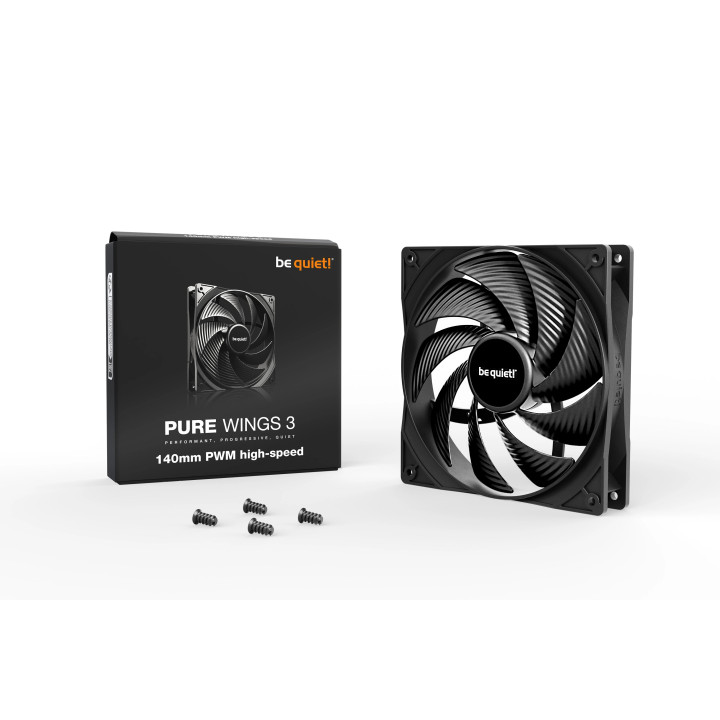Вентилатор be quiet! Pure Wings 3 140mm PWM high-speed - BL109