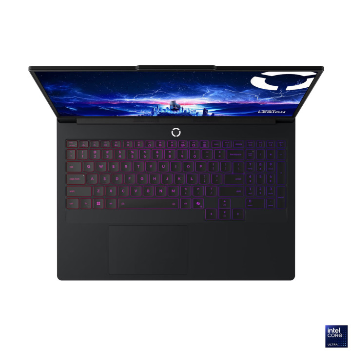 Лаптоп Lenovo LEGION PRO 7, Intel Core Ultra 9 275HX, 16" WQXGA (2560x1600) 240Hz OLED, 64GB RAM, 1TB SSD, GeForce RTX 5080 16GB, NO OS - 83F500KRBM