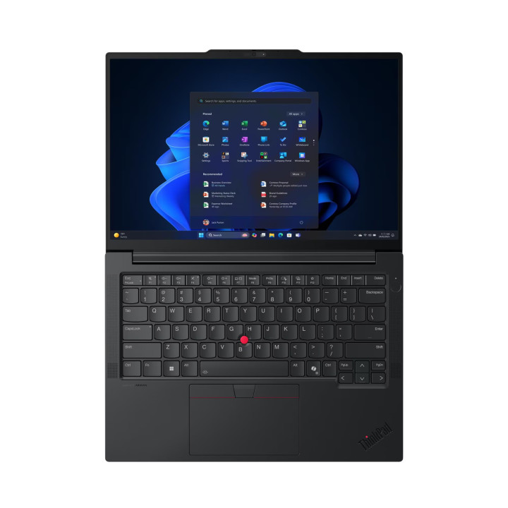 Лаптоп Lenovo ThinkPad E14 G7, Intel Core Ultra 7 258V, 14" WUXGA (1920x1200) IPS, 32GB RAM, 512GB SSD, NO OS - 21U20058BM
