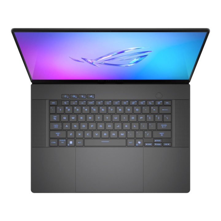 Лаптоп Asus GU605CW-QR092X, Intel Core Ultra 9 285H, 16" WQXGA (2560x1600) 240Hz OLED, 64GB RAM, 2TB SSD, GeForce RTX 5080 16GB, Win 11 Pro - 90NR0LX5-M00950