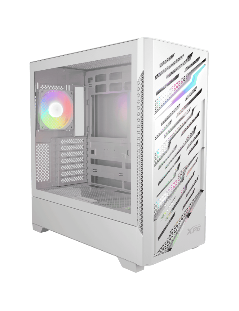 Геймърски компютър ION  XPG STARKER AIR BTF WHITE ARGB с процесор AMD Ryzen 7 9850X3D, видео карта RX 9070 XT STEEL LEGEND 16GB GDDR6, RAM 32GB (2x16GB) DDR5 6400MHz, SSD 1TB Gen4, WIFI