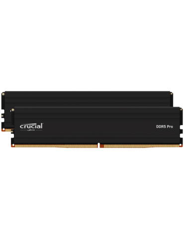 RAM памет Crucial Pro 96GB(2x48GB) DDR5 5600MHz UDIMM CL46 (24Gbit) - CP2K48G56C46U5