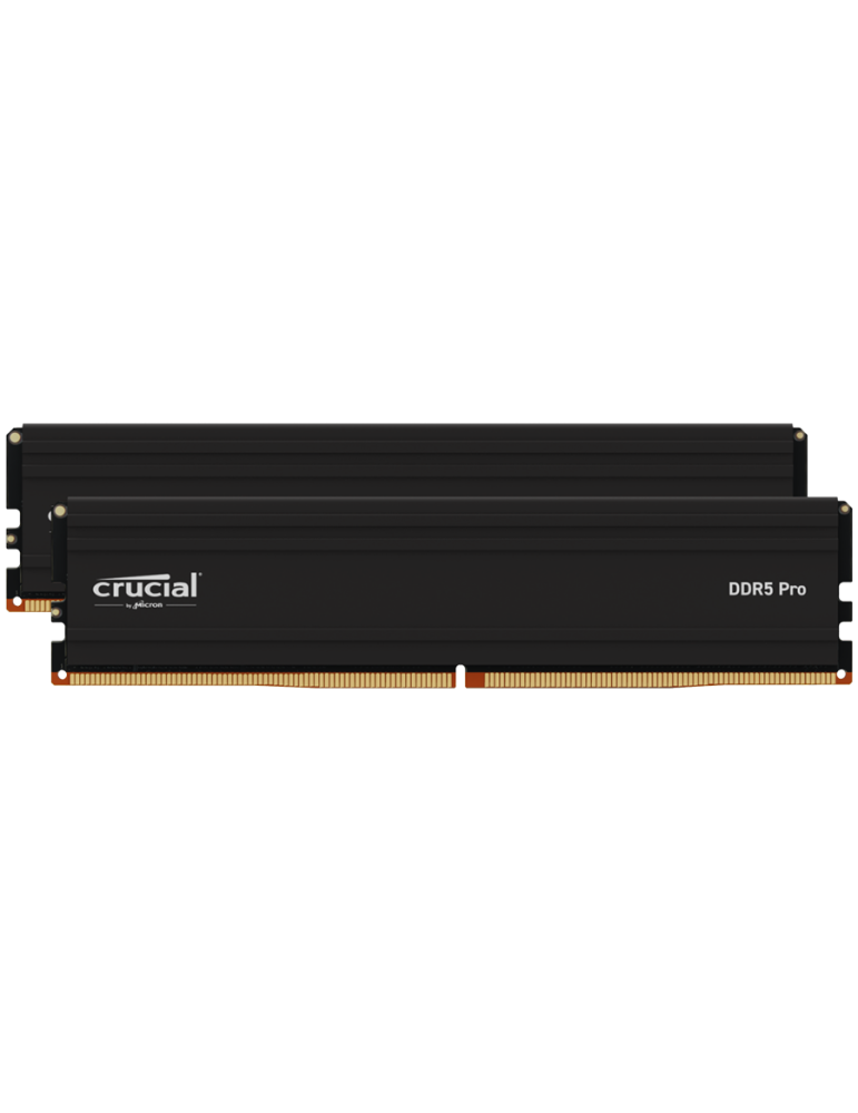 RAM памет Crucial Pro 96GB(2x48GB) DDR5 5600MHz UDIMM CL46 (24Gbit) - CP2K48G56C46U5