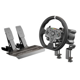 Волан MOZA R3 Bundle R3 Base ES Wheel SR-P Lite Double R3 Table Clamp за PC и Xbox - RS053
