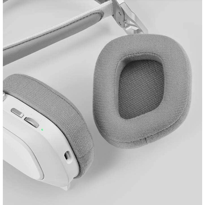 Безжични геймърски слушалки Corsair HS80 RGB White, PC/PS5/PS4 - CA-9011236-EU