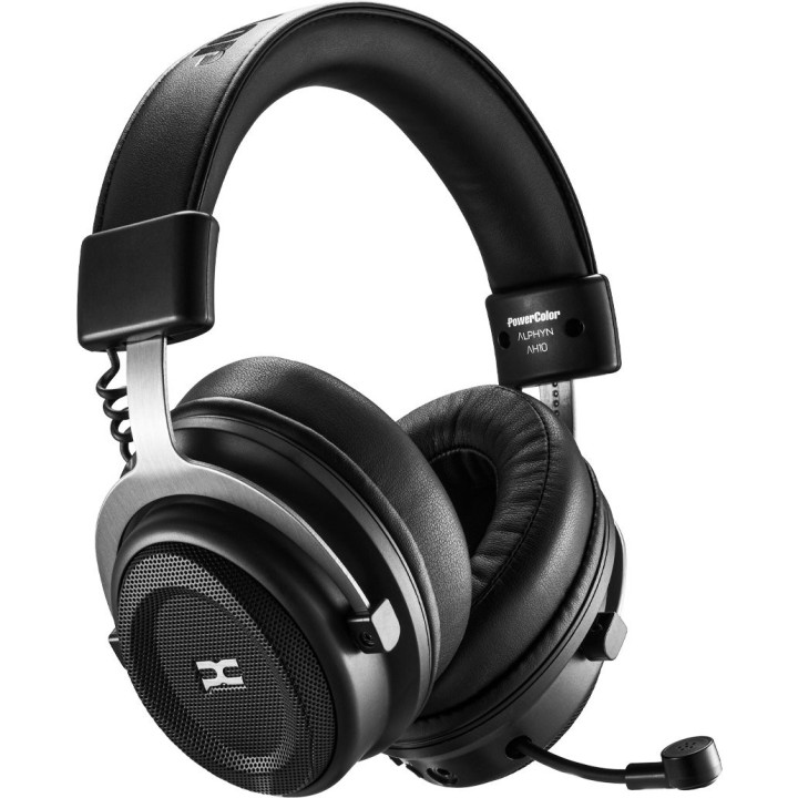 Безжични геймърски слушалки PowerColor Alphyn AH10 - Черни - 2U1-G000042000