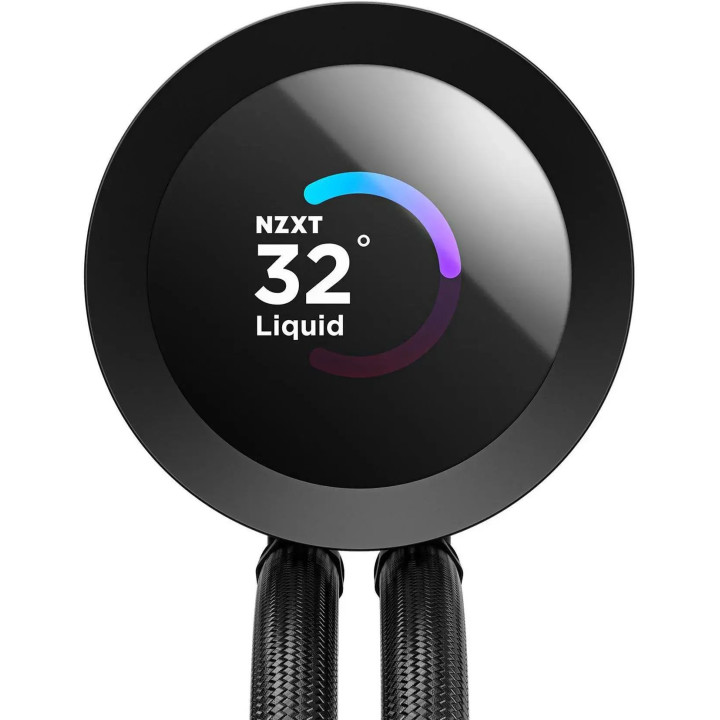 Водно охлаждане за процесор NZXT Kraken Plus 360 LCD Display - Black - RL-KN360-B2