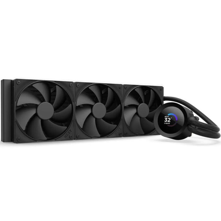 Водно охлаждане за процесор NZXT Kraken Plus 360 LCD Display - Black - RL-KN360-B2